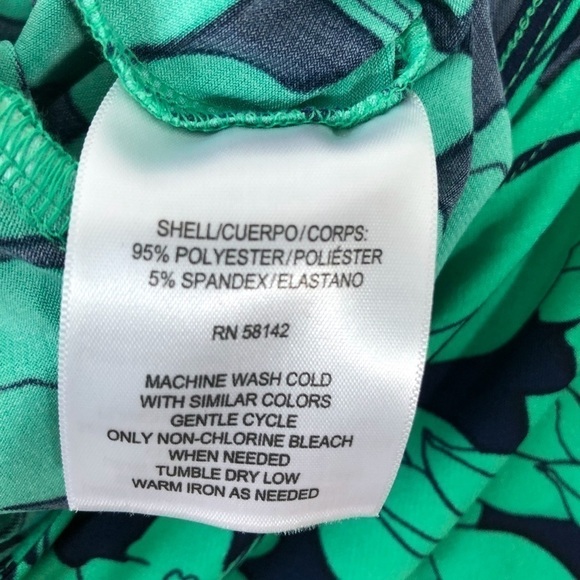 LONDON TIMES EMERALD JERSEY WRAP DRESS 0736 - Picture 4 of 4